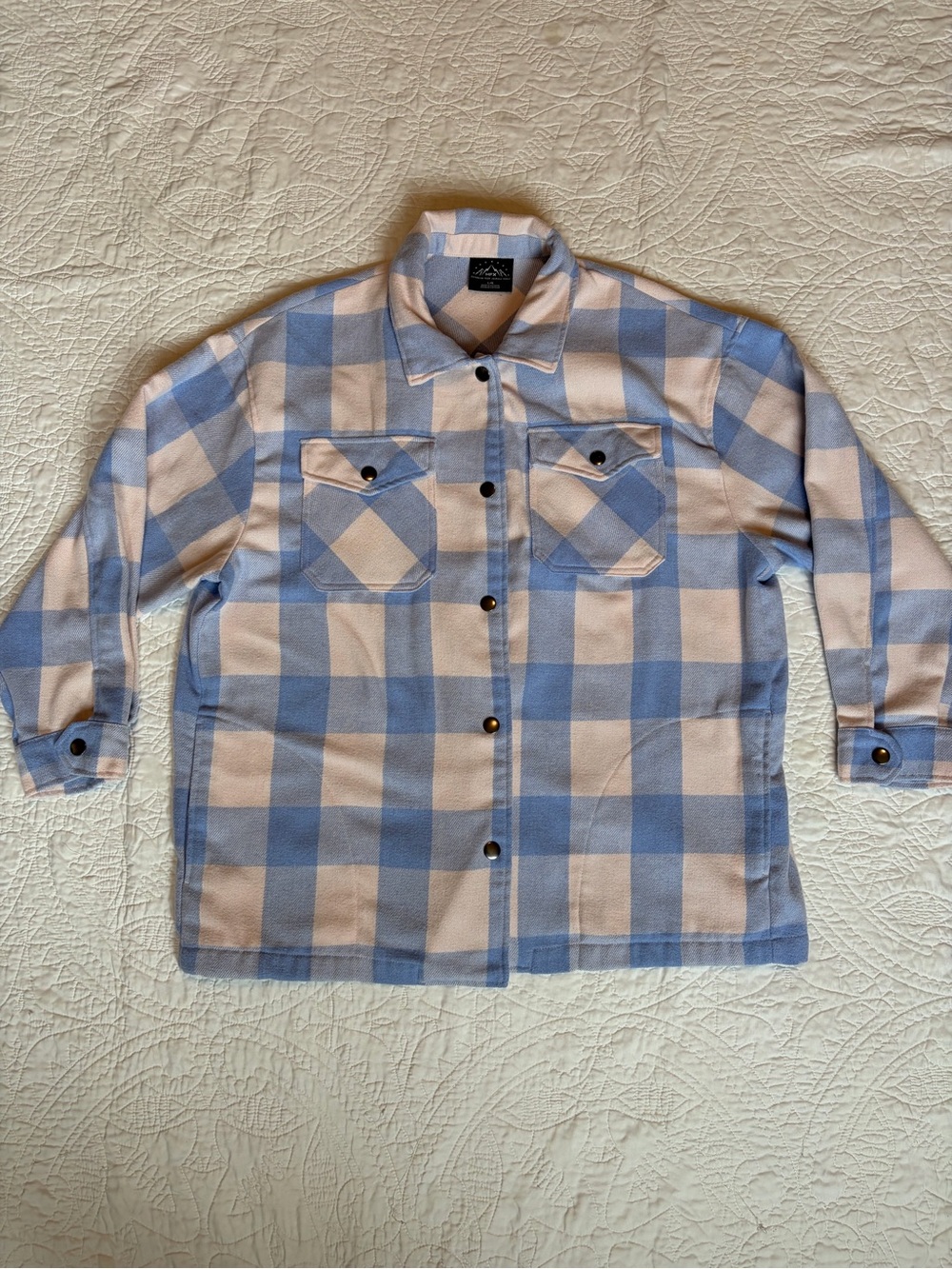 HFX- Blue and Cream Flannel
